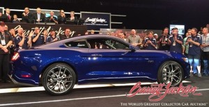  Mustang no. 1 foi a leilão de caridade: US$ 300 mil – menos que metade de Camaro Z/28 (foto divulgação).
