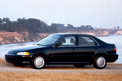 Honda Civic era assim em 1992
