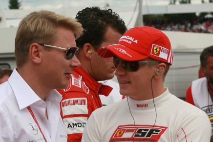 Race, Chris Dyer(aus), Track Engineer of Kimi Raikkonen, Mika Hakkinen (FIN)