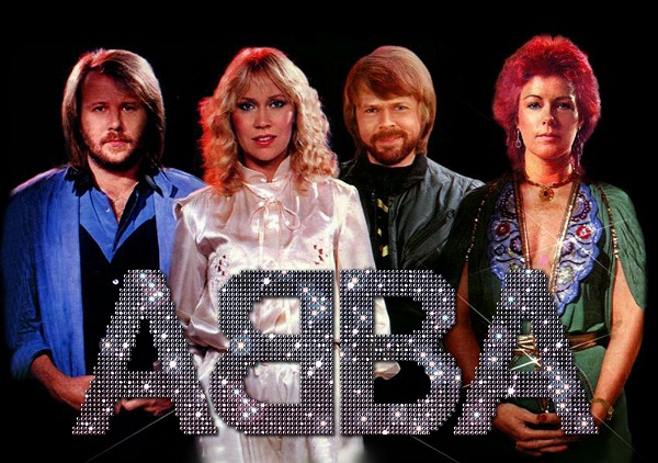Formação original do grupo pop sueco ABBA 