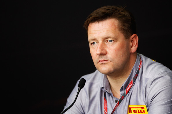 Paul Hembrey, o diretor da Pirelli 