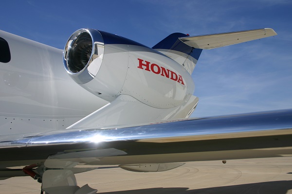 HondaJet's Patented Over-the-Wing Engine-Mount