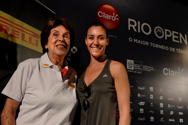 Credito Fotojump - Maria Esther Bueno e Flavia Pennetta